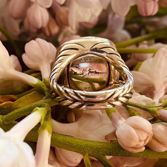 David Yurman - Albion Ring w Black Onyx & Diamonds - Picture 9 of 10